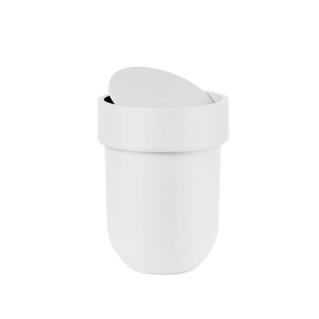 Umbra Umbra 023269-660 Touch Waste Can with Lid; White 023269-660